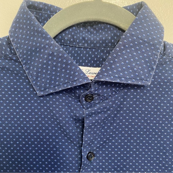 MC Laurent Button Up Shirt Made in Italy - Picture 2 of 8